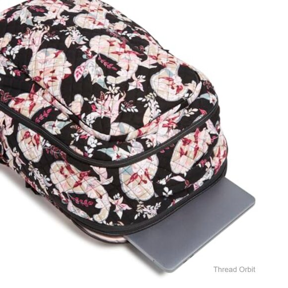 Large Travel Backpack with Laptop Sleeve, Recycled Cotton, Expandable main image 5
